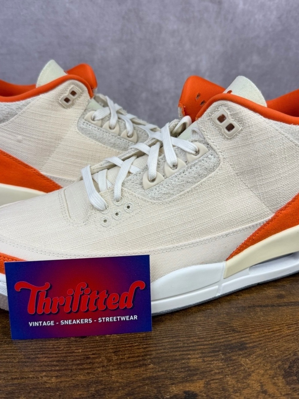 NEW Jordan 3 Retro TEX Starfish Size 11 W / 9.5M IH7694-200 Orange Women’s Shoes